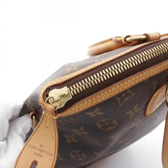LOUIS VUITTON Brown Monogram Leather Bag - Picture 9 of 10